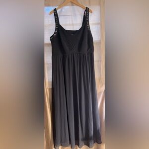 Signature by Robbie Bee Black Maxi Dress 24W